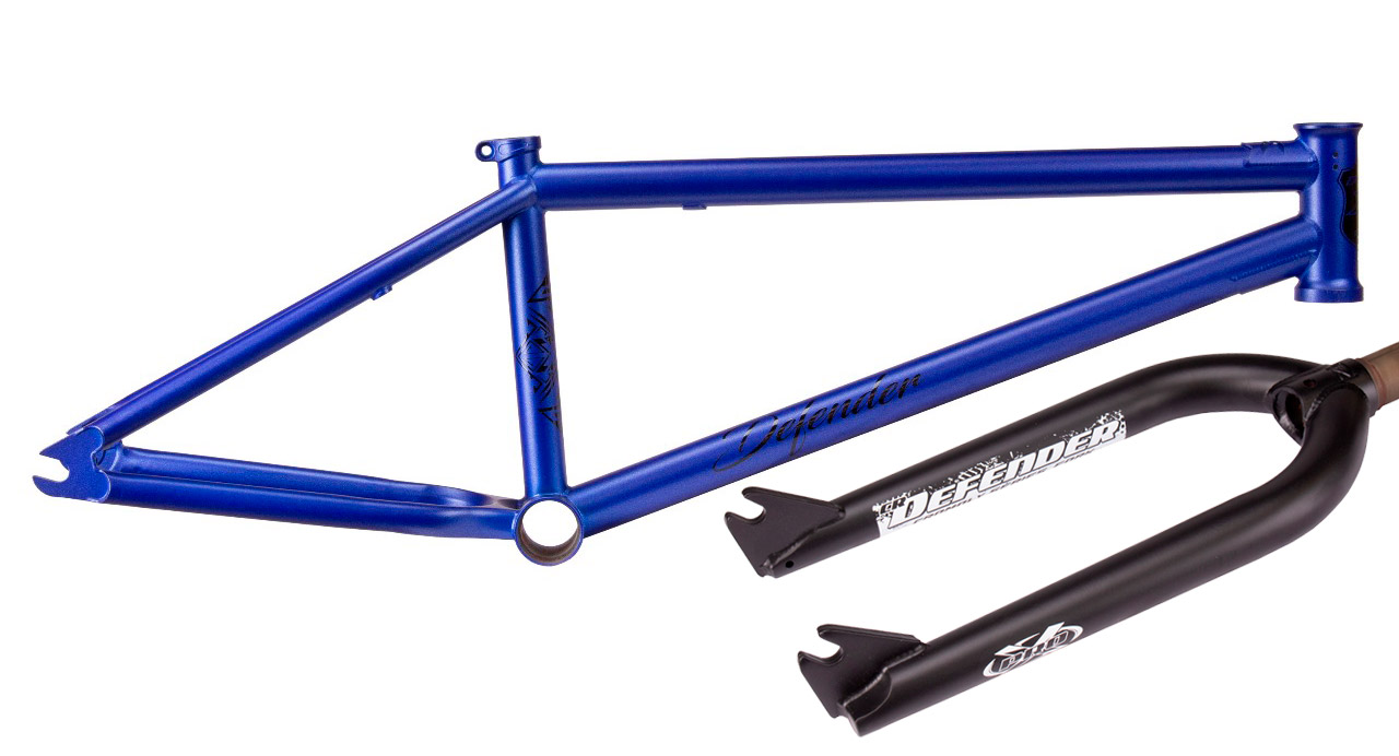 Quadro/garfo pro-x cr-mo defender 2025 - azul tamanho:21
