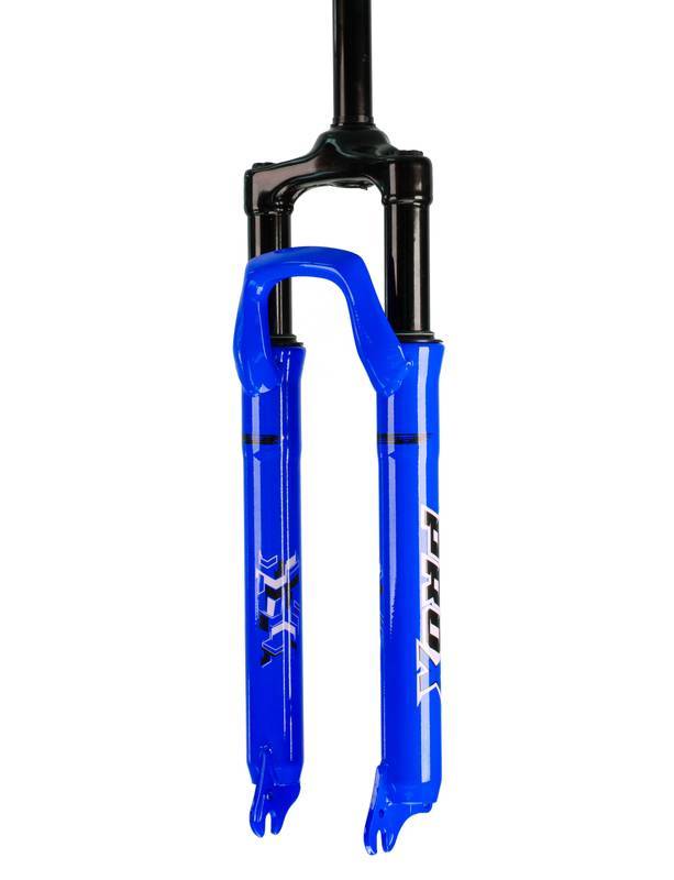 Garfo suspensão pro-x 26 e 29 grau s/grava 100mm freio disco cor azul