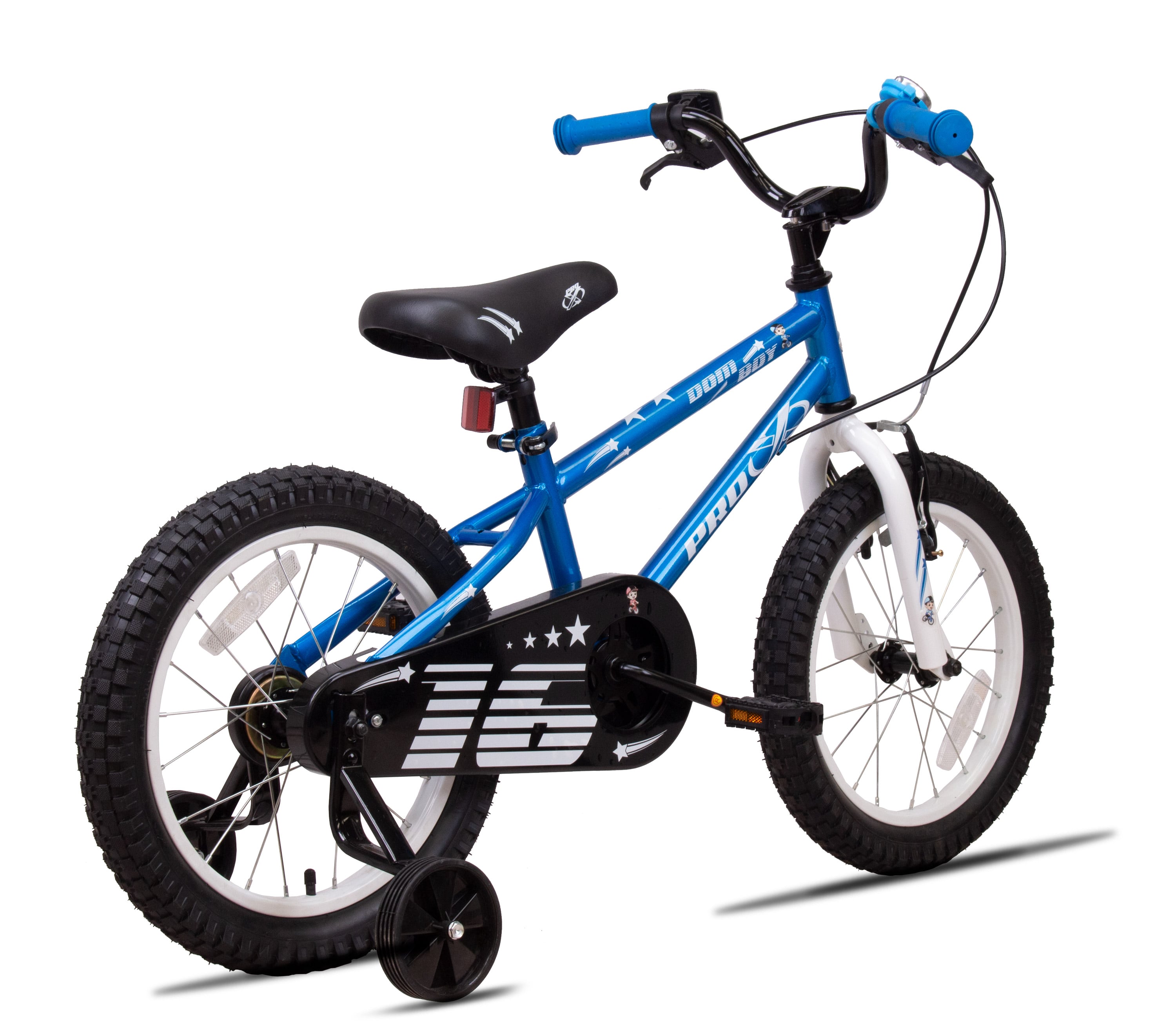 Bicicleta infantil aro 16 dom boy 4 a 6 anos com rodinhas