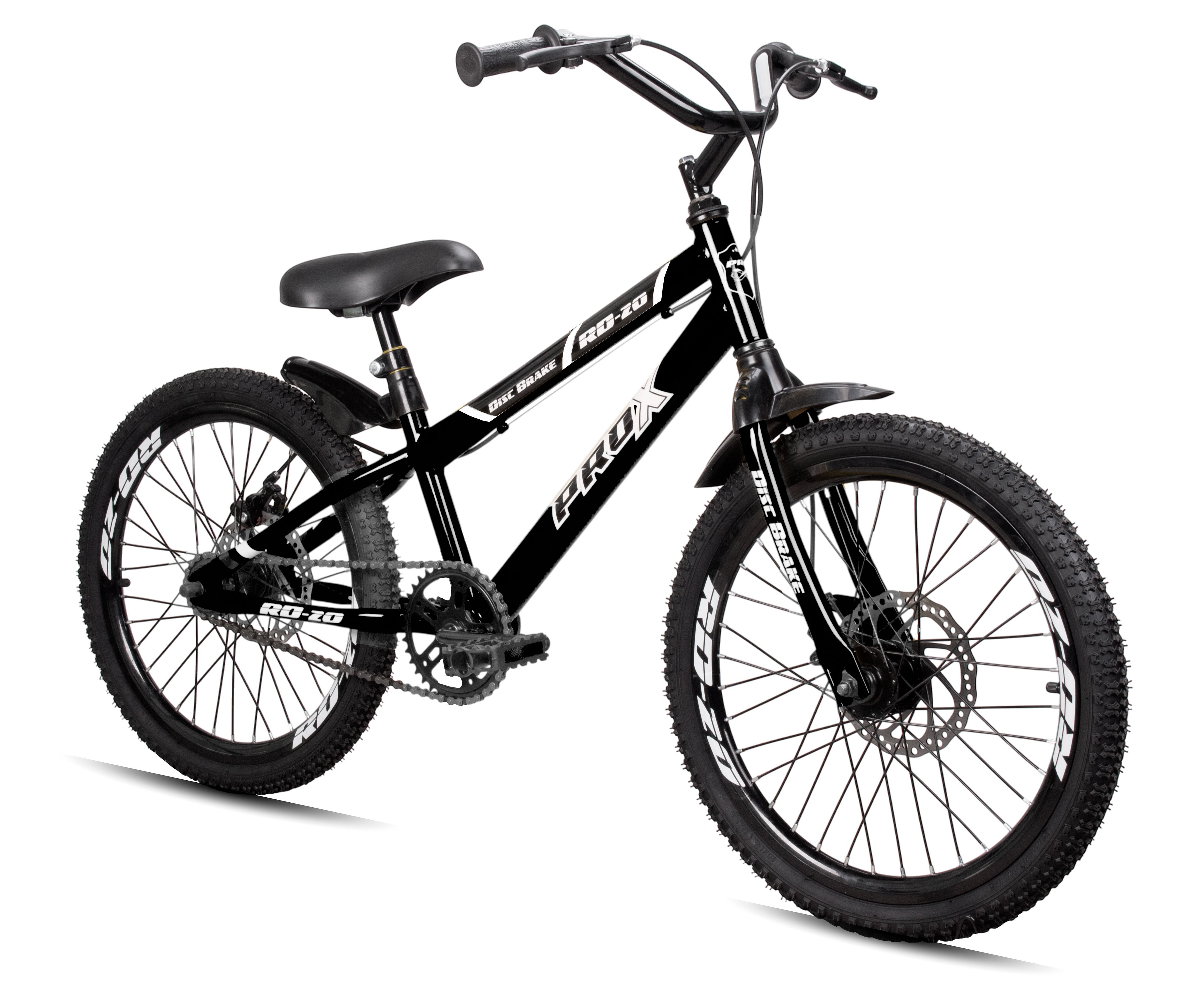Bicicleta aro 20 pro-x rd20 freio a disco - 2026 - preto