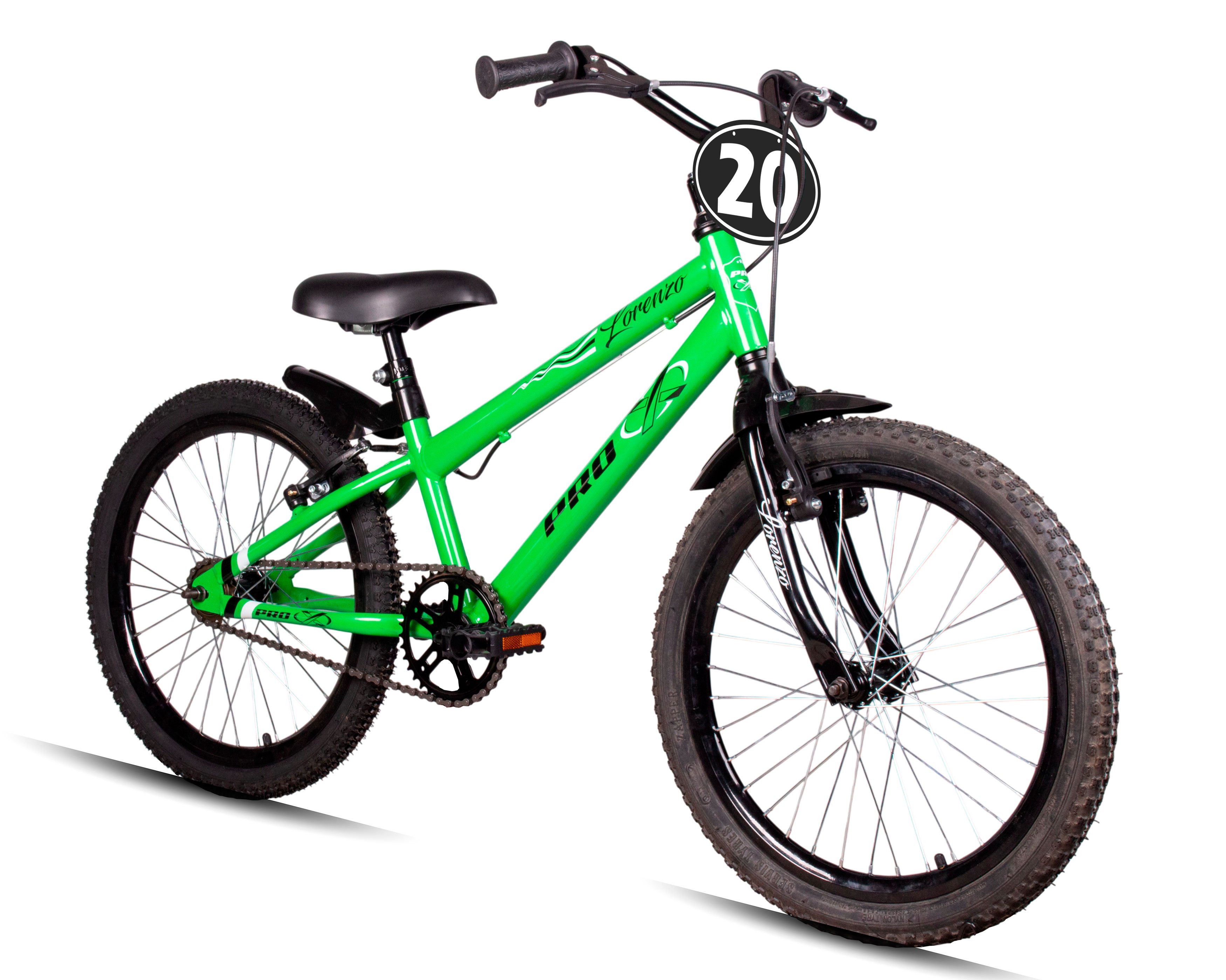 Bicicleta aro 20 pro-x lorenzo - 2026 - verde
