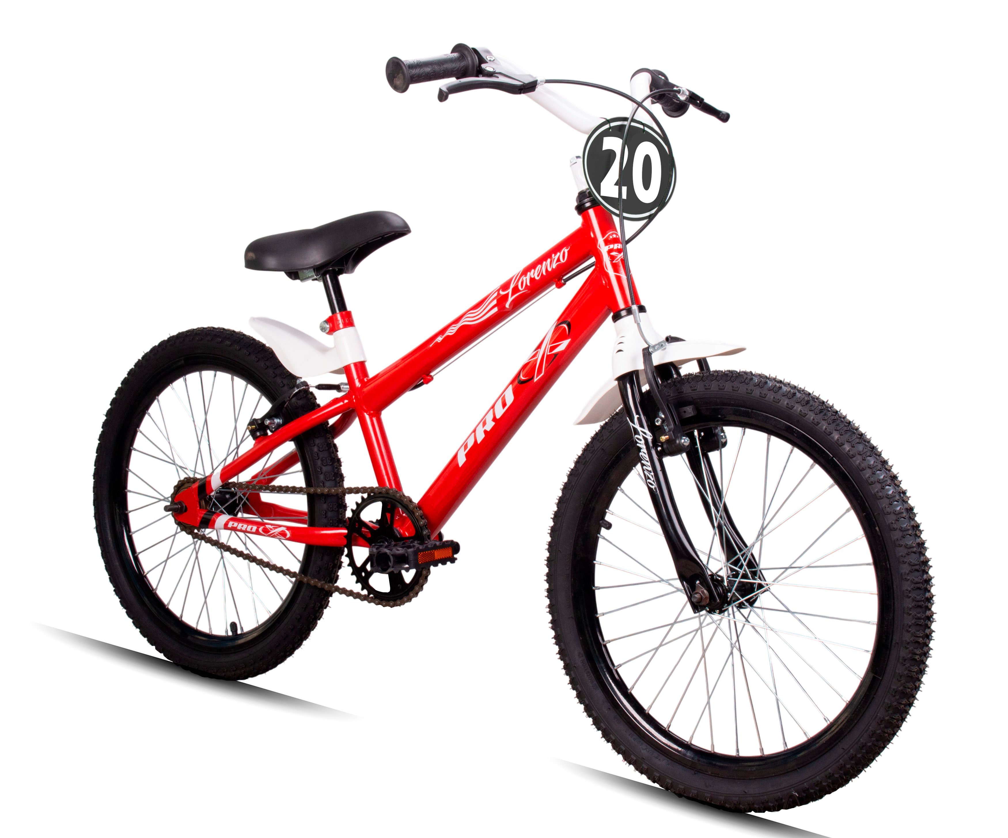 Bicicleta aro 20 pro-x lorenzo - 2026 - vermelho
