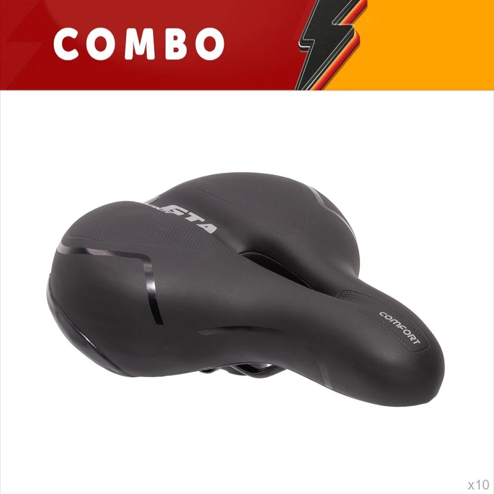                                                                férias <b>5%</b> - 10x selim comfort gel tech com elastômeros e refletor