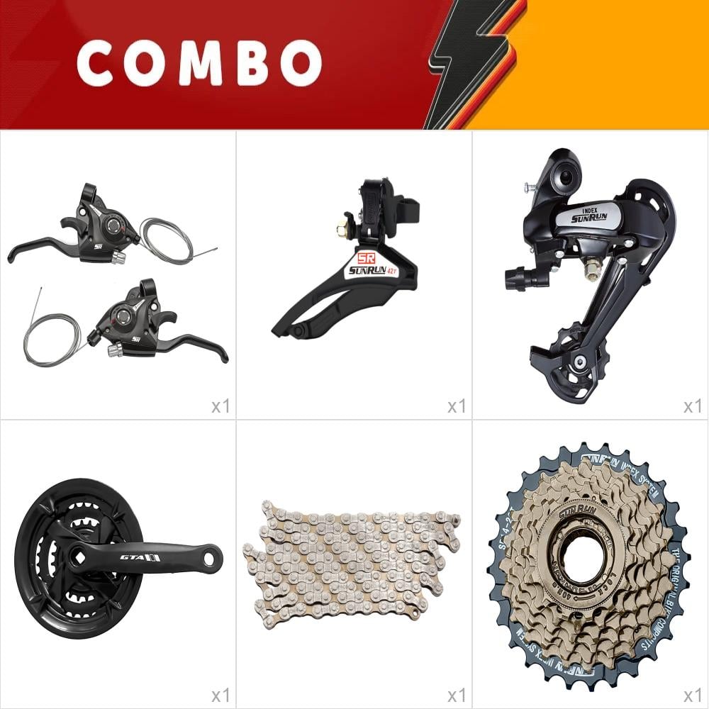 Combo 1x kit relação <b>21v sunrun</b>