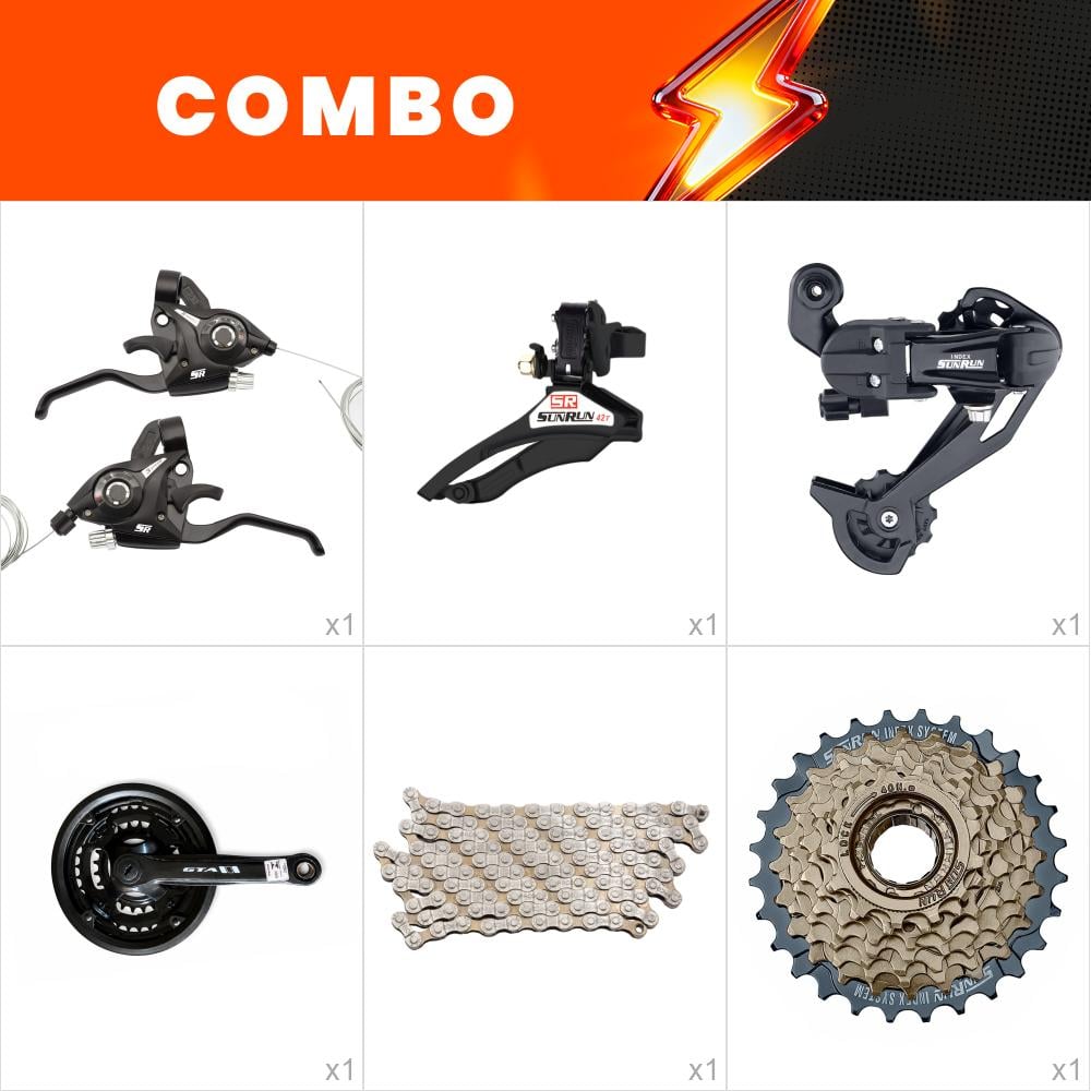 Combo 1x kit relação <b>24v sunrun</b> - confira itens 