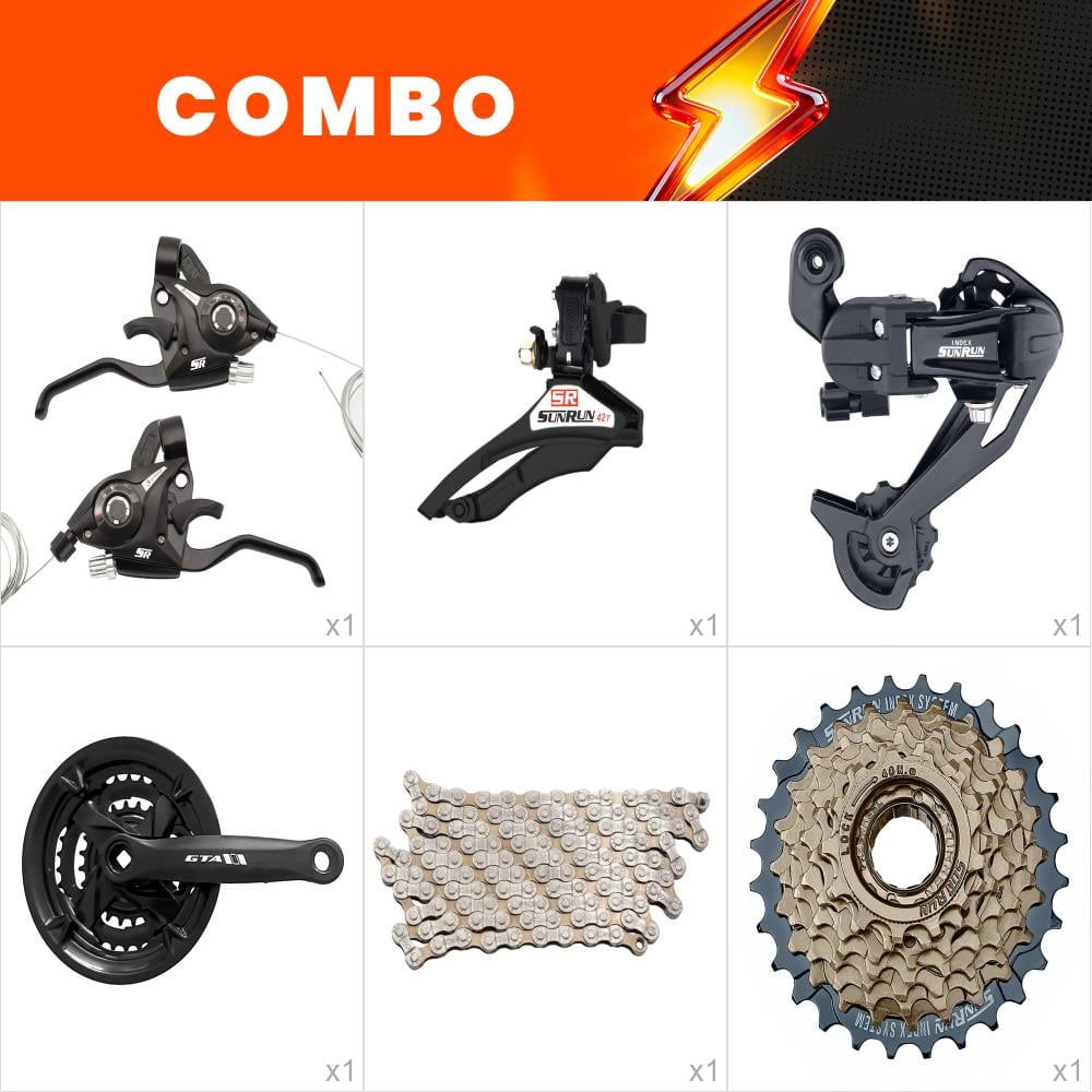  combo 1x kit relação <b>24v sunrun</b>
