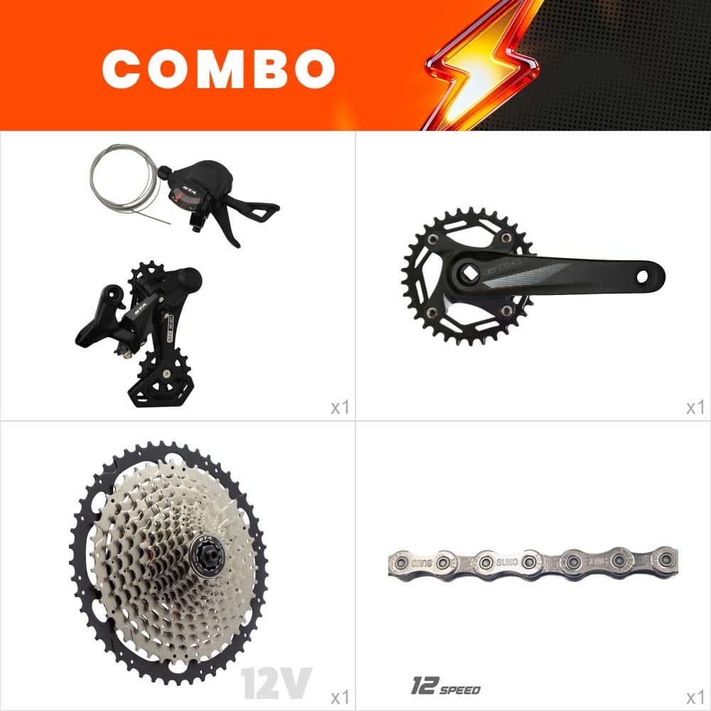 Combo 1x kit relação 12v - start - confira itens