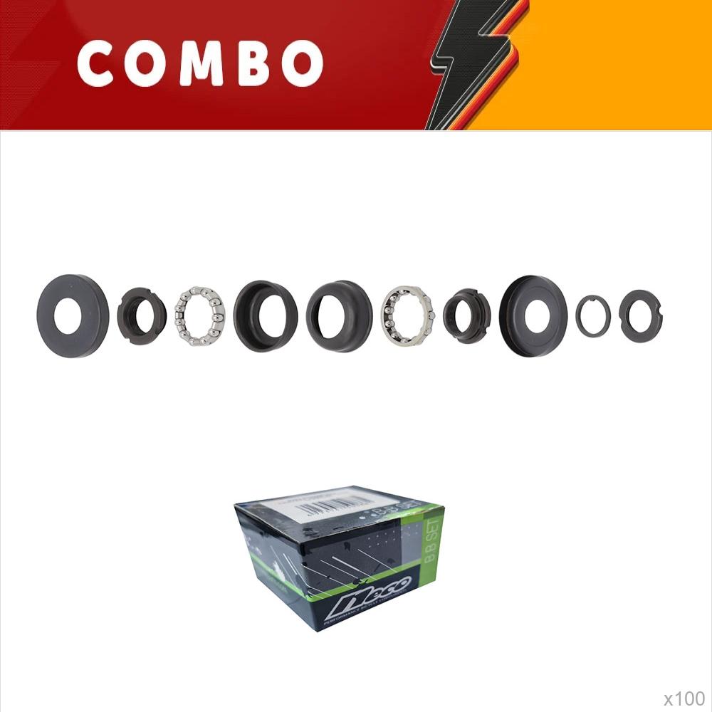                             férias <b>5%</b> - 100x movimento central <b>neco</b> 45mm preto 10 peças