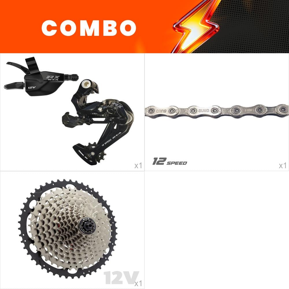 Combo 1x kit relação 12v - rx - confira itens