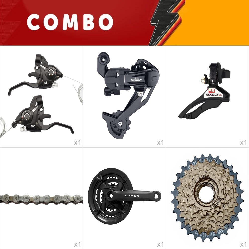           combo 1x kit relação 24v sunrun