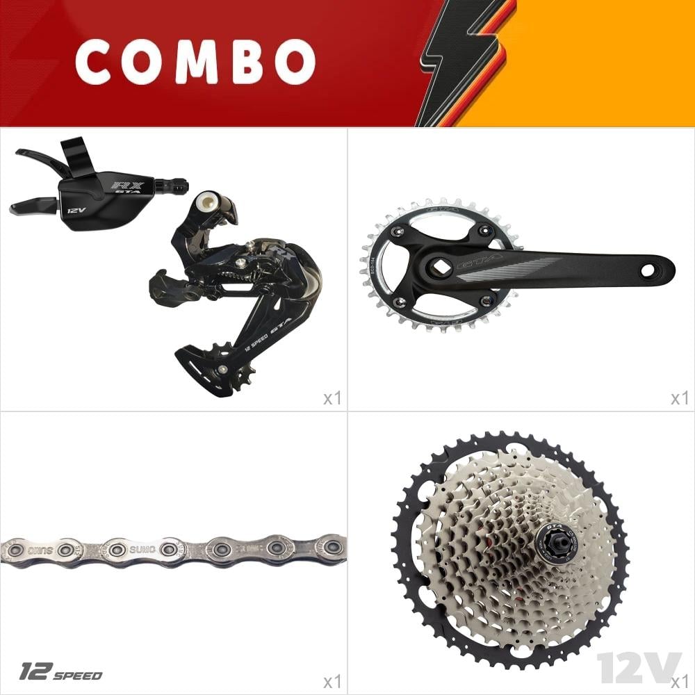 Combo 1x kit relação 12v - rx - confira itens