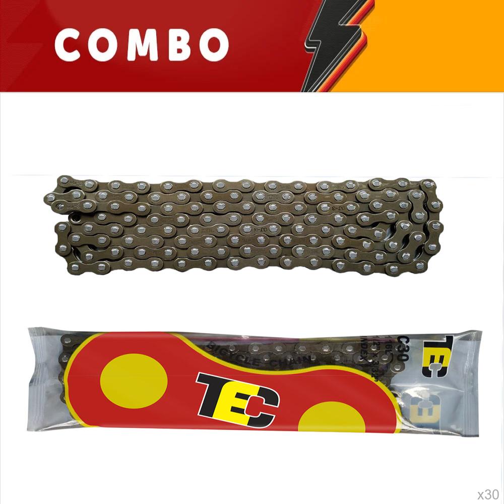                             férias <b>5%</b> -  30x corrente fina 6 velocidades 1/2x3/36 116 elos sólidos de pinos sólidos tec