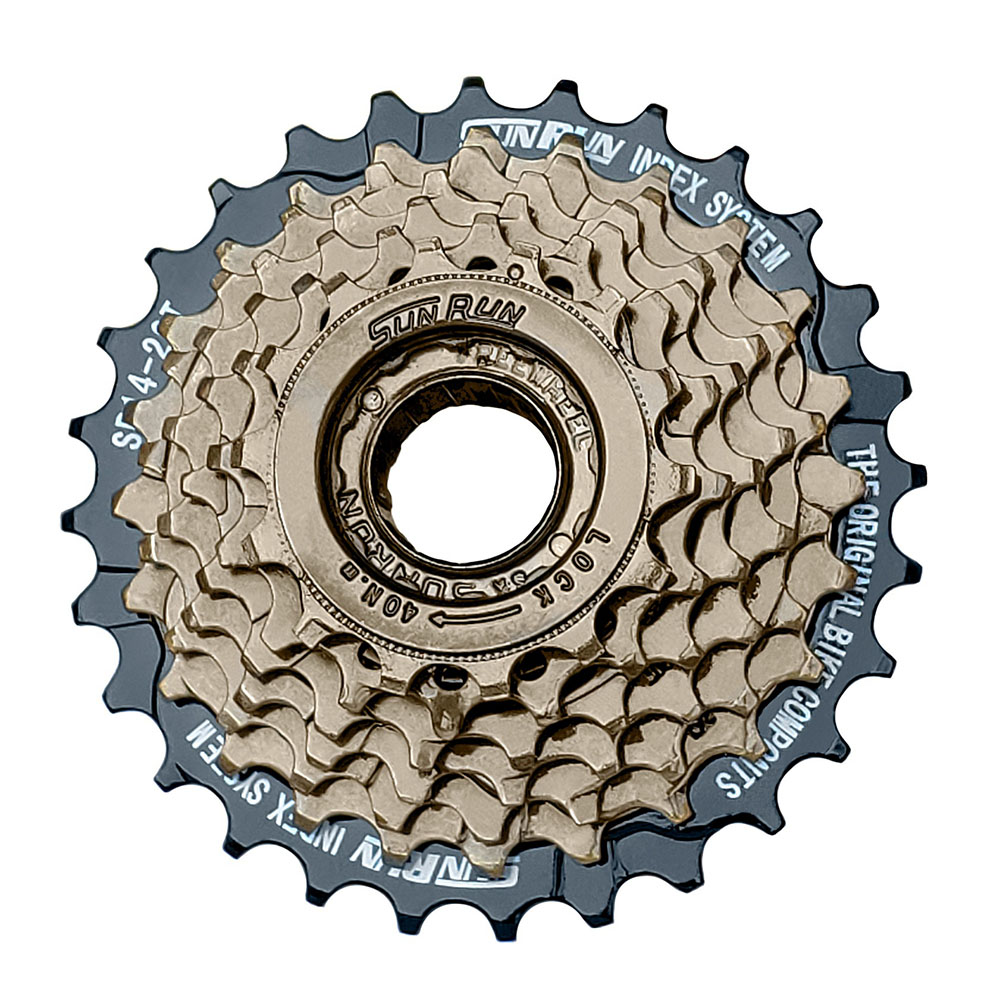 Roda livre 7m 14/28d index dourada última preta