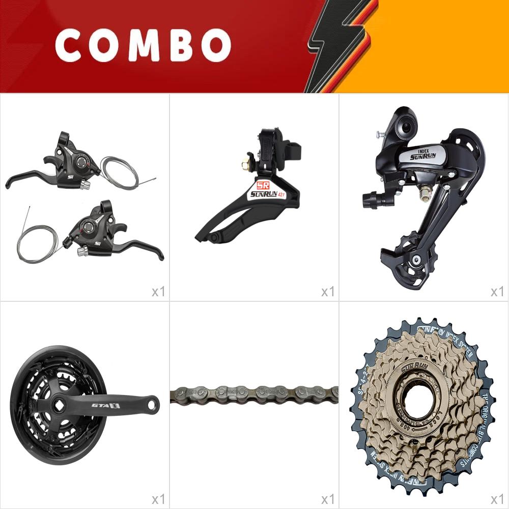 Combo 1x kit relação 21v sunrun