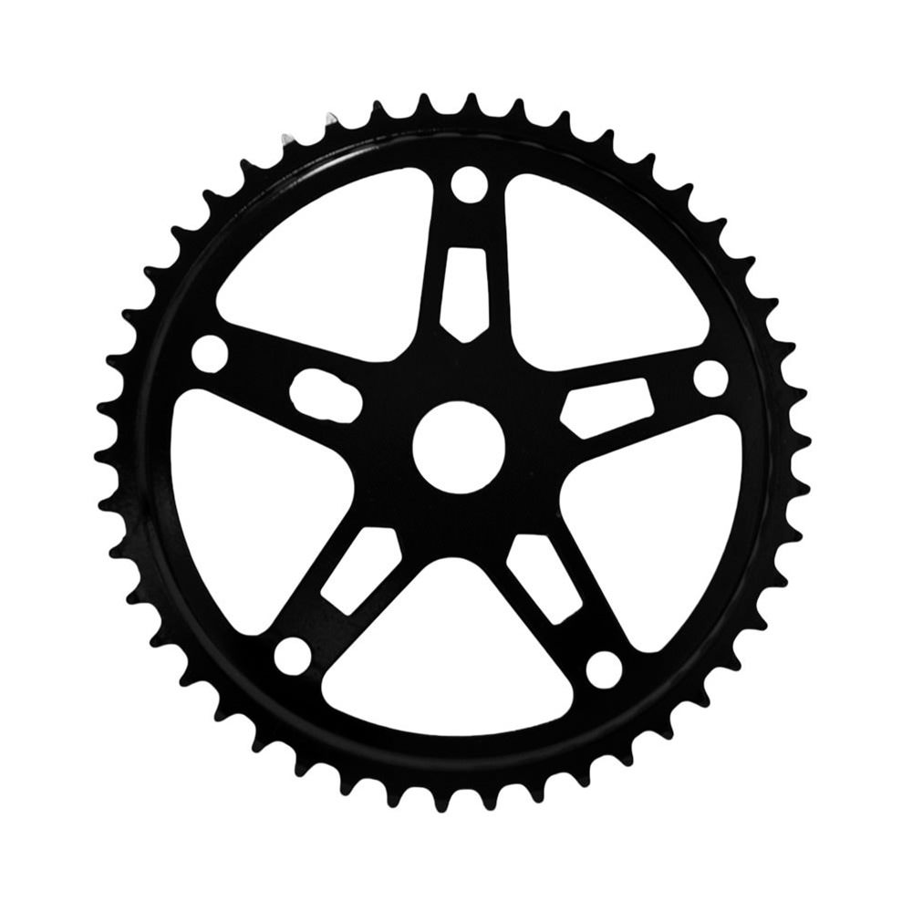 Roda dentada (coroa/engrenagem) 46 d preta 2,20mm