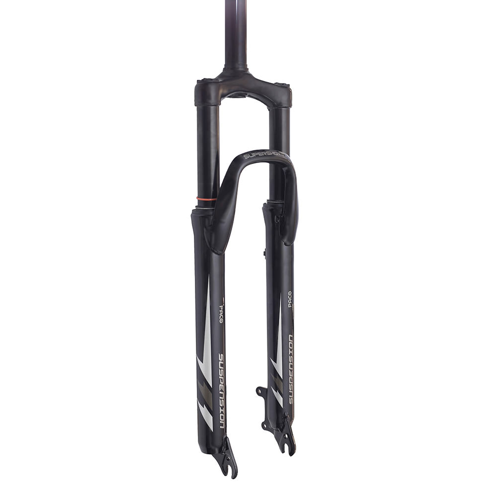 Suspensão 29 aço ahead set 28.6mm preta com canelas de 38mm e travel de 80mm paco