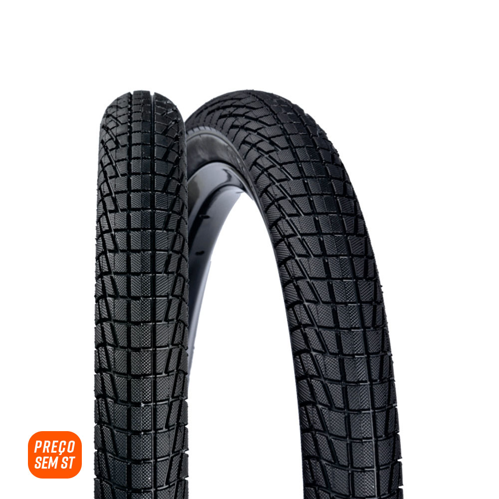 Pneu 20x1.95 lisser preto  bmx 