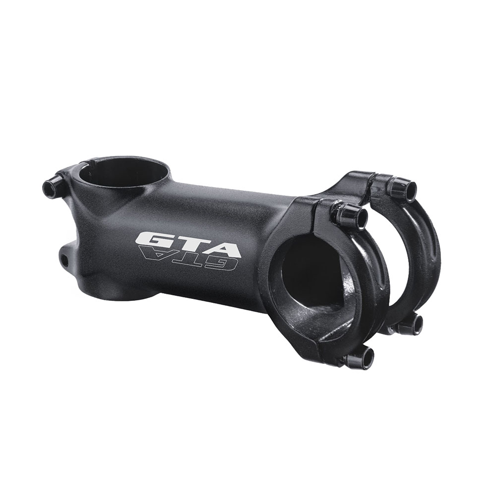 Suporte de guidão em alumínio 3d forjado aheadset 100mm 7° 31.8mm preto