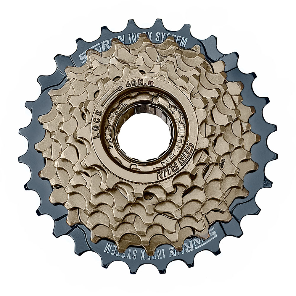 Roda livre 8m 13/28d index dourada ultima preta