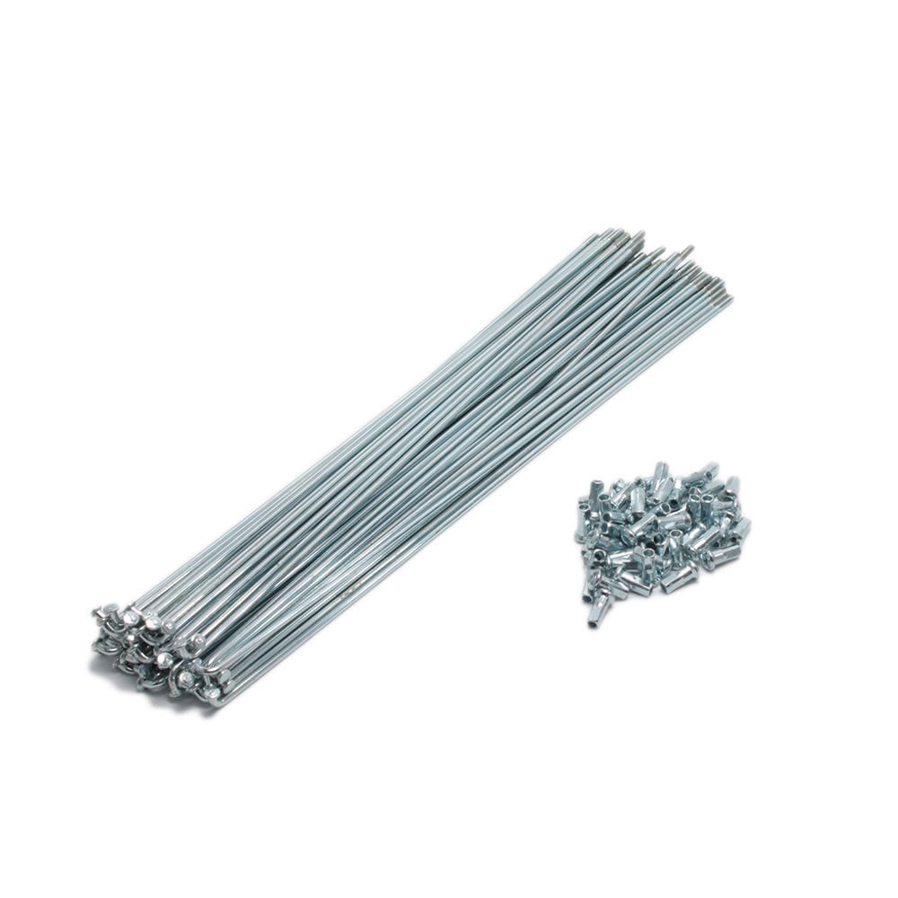 Raio zincado 2.0 x 183mm com niple grosa