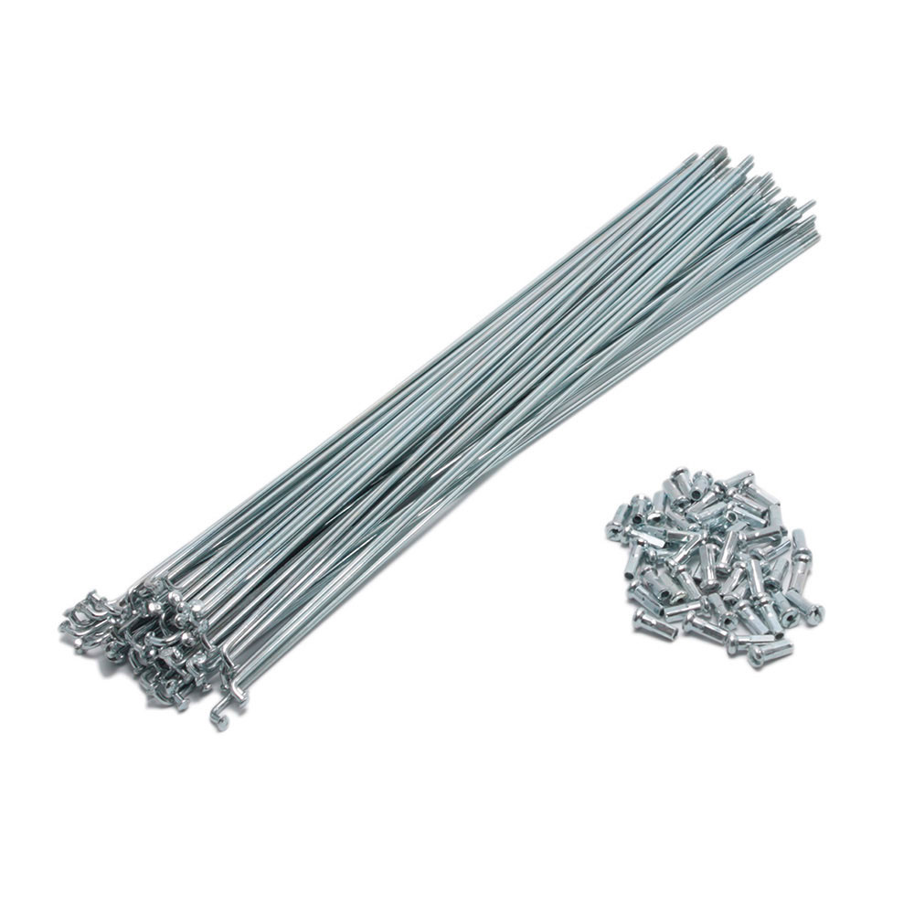 Raio zincado 2.0 x 185mm com niple grosa 