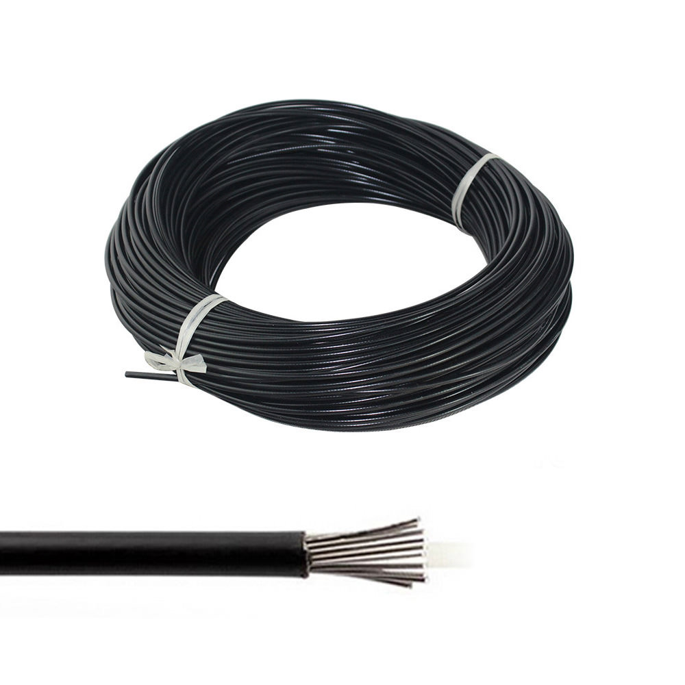Conduite linear sp preto 4mm em rolo com 20 metros