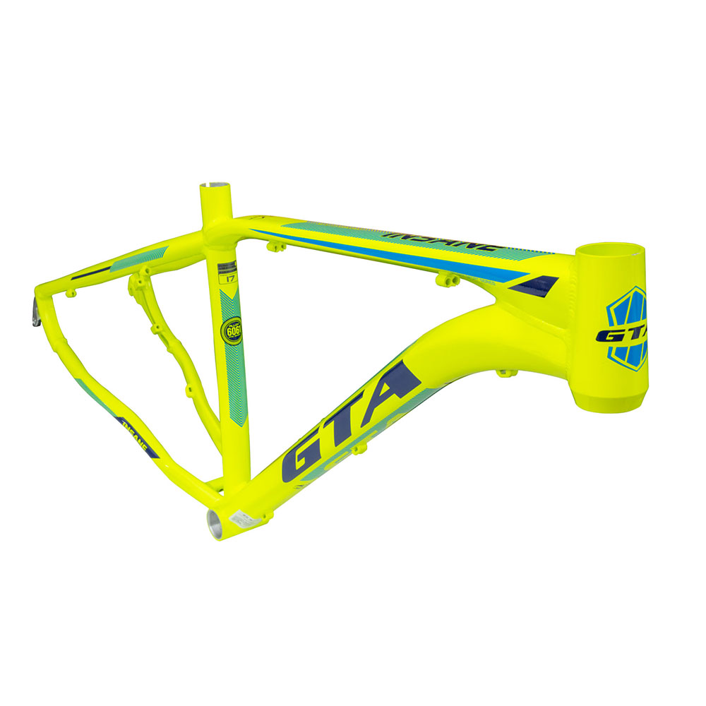 Quadro 29 alumínio gta insane tam 19 amarelo post mount  sem kit