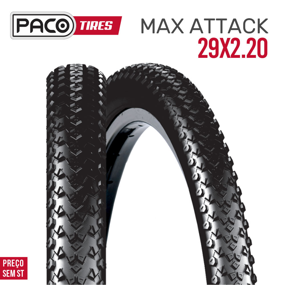 Pneu 29 x 2.20 max attack preto