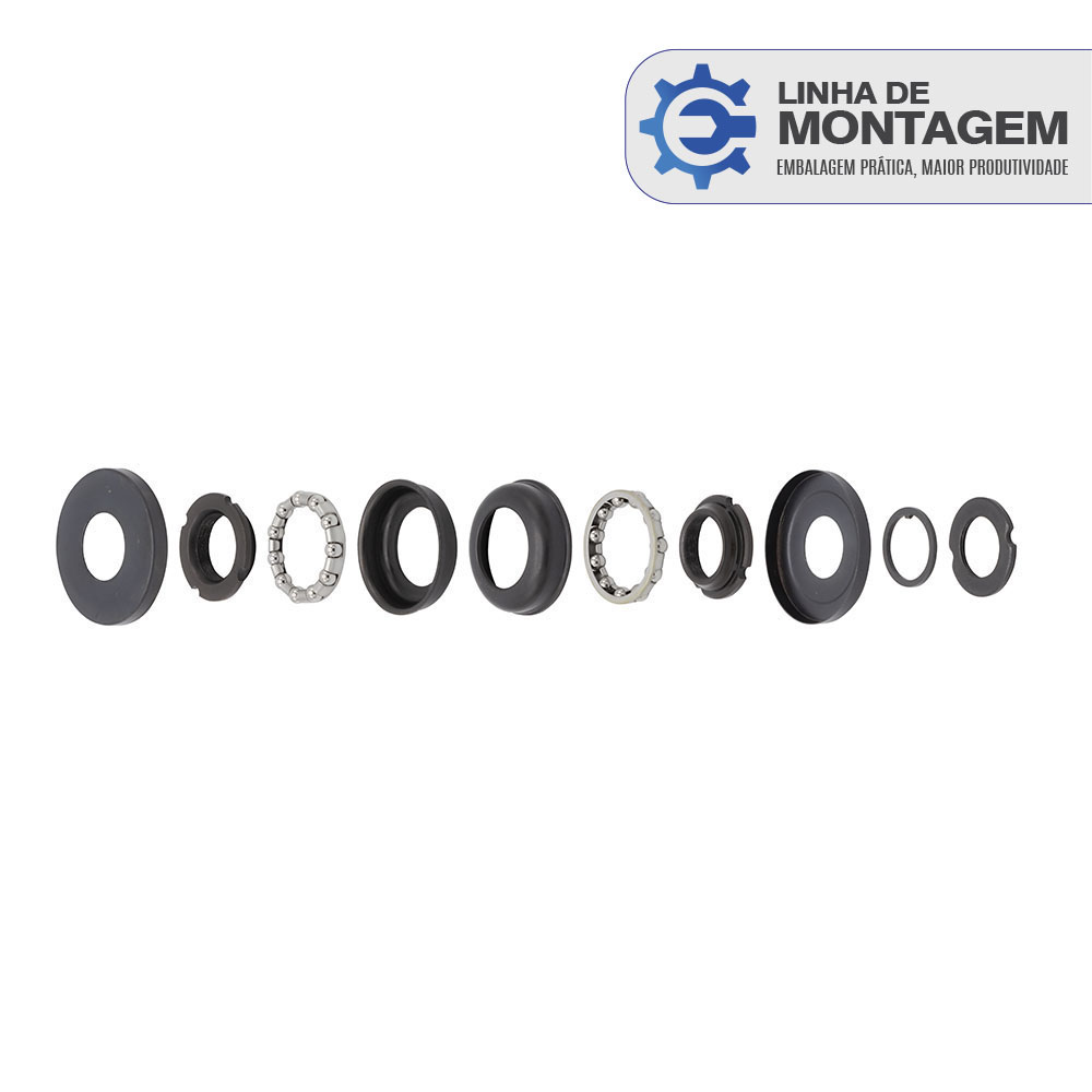 [para linha de montagem] movimento central 45mm preto 10 peças  caixa com 100 jogos
