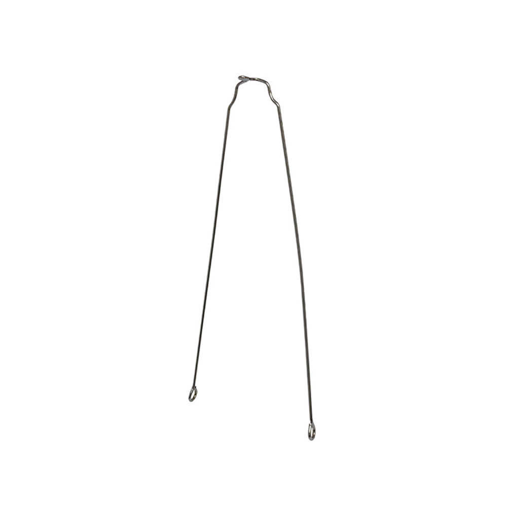 Haste de paralama sueca dianteira cromada 380 x 3.5 mm