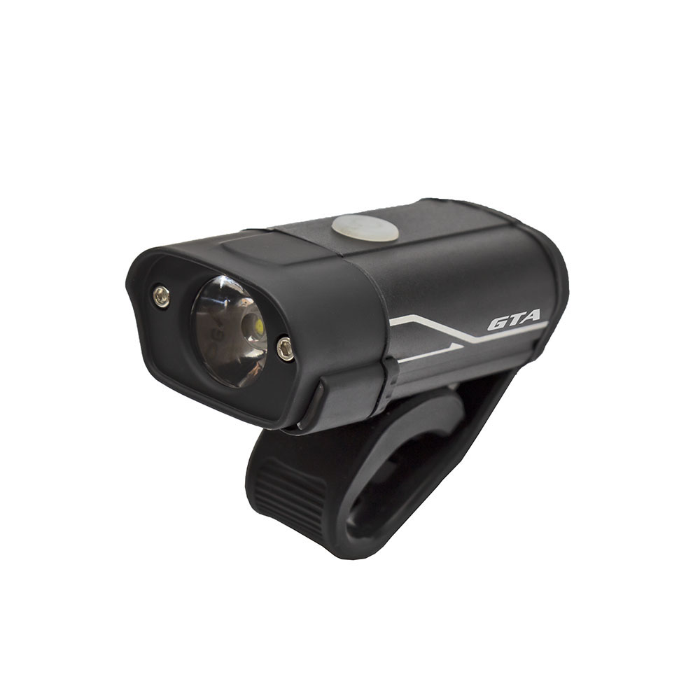 Farol de alumínio led cree xpg2 400 lumens usb bateria liíon 850mah usb