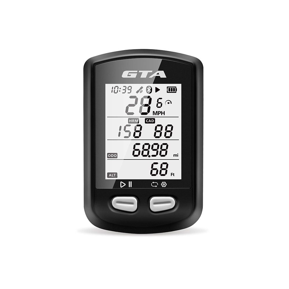 Gps ciclocomputador gta tracer ant+ e bluetooth  recarregável usb