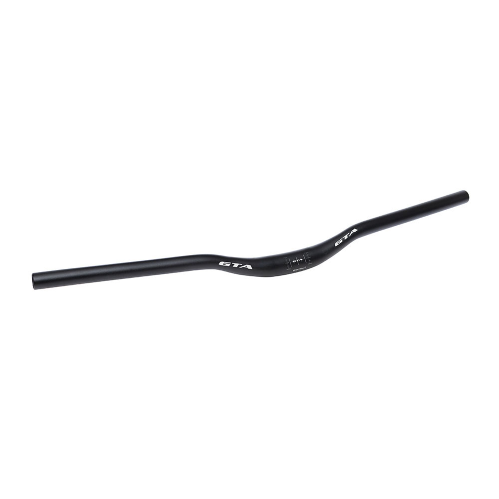 Guidão mtb downhill alumínio 31.8x680x30mm preto
