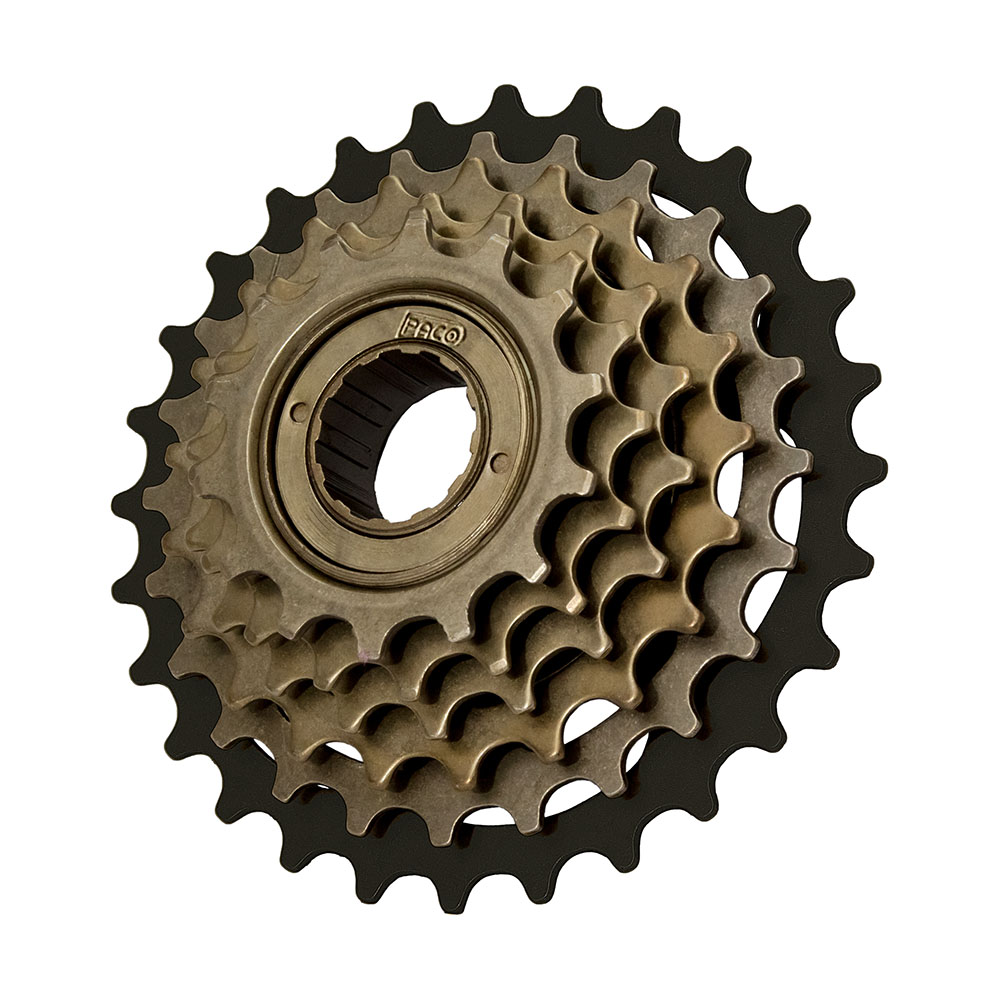 Roda livre 6m 14/28d dourada ultima preta