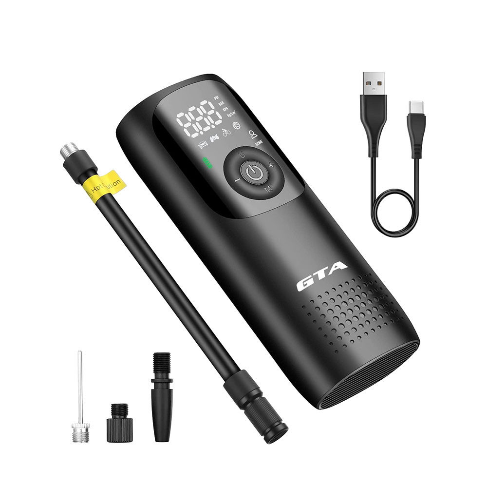 Bomba de ar portátil automática smart plus 150 psi com bateria de 2000mah sem fio