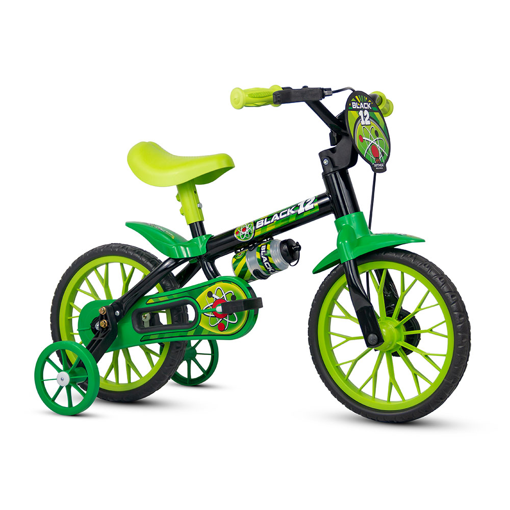 Bicicleta infantil aro 12 nathor black 12