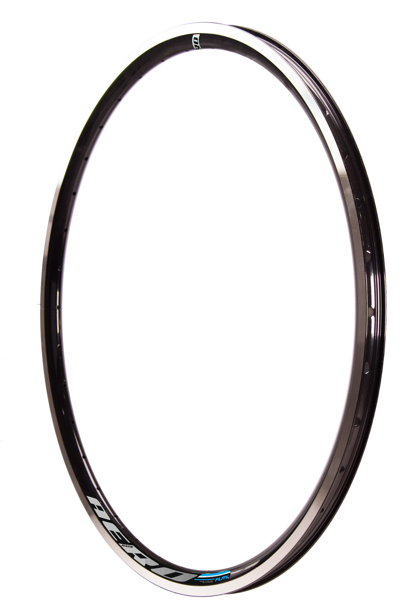 Aro 26 aero race vbrake 36 furos preto com adesivo branco
