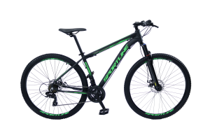 Bicicleta 29 câmbio importado 24v freio hidráulico st4 preto/verde 19