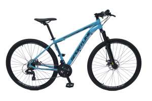 Bicicleta 29 shimano acera 27v freio hidráulico c/ trava cassete st8 azul/preto 19