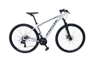 Bicicleta 29 shimano altus 24v freio hidráulico c/ trava st5 branco/preto 19