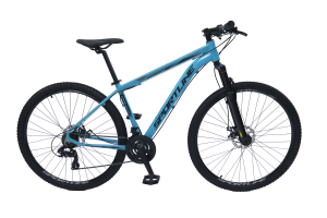 Bicicleta 29 shimano altus 27v freio hidr. c/ trava cassete st9 azul/preto 19