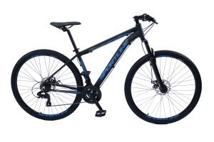 Bicicleta 29 shimano altus 27v freio hidr. c/ trava cassete st9 preto/azul 19